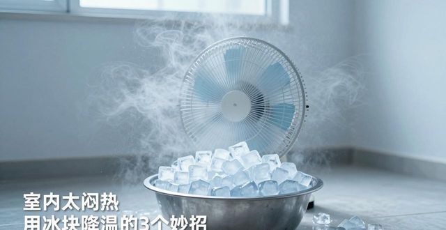 室内太闷热 用冰块降温的3个妙招