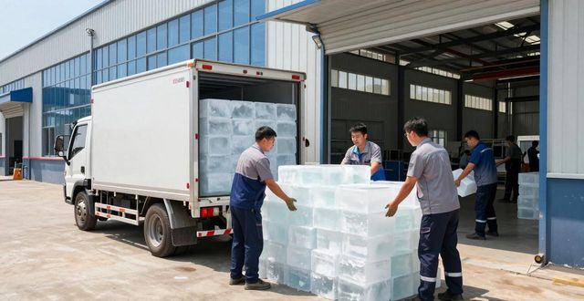 工厂降温冰块选择要点_降温冰块厂_物流仓库降温冰块质量判断